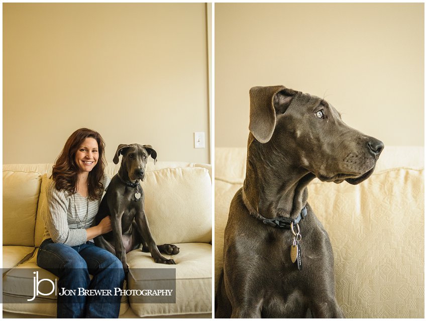 Becky & Luna - A Great Dane Puppy (2)